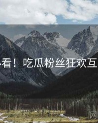 冲浪必看！吃瓜粉丝狂欢互动问答