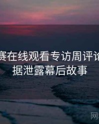 每日大赛在线观看专访周评论家：数据泄露幕后故事